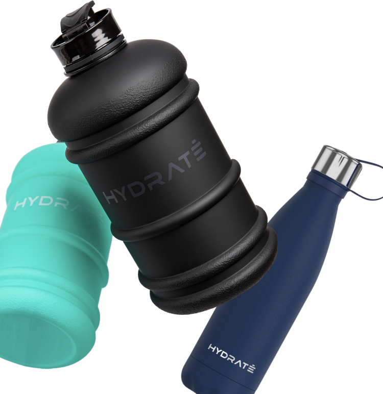 button to buy hydrate water bottles